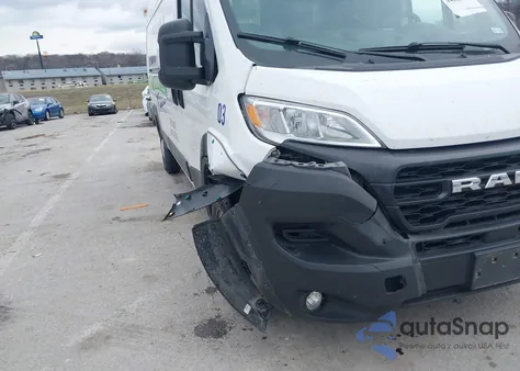 2023 Ram Promaster 2500 High Roof 159 Wb z USA, uszkodzony, nr VIN 3C6LRVDG5PE510831
